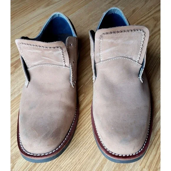 Original Penguin Men's WADE TAN Footwear 8.0 Genuine Leather Lace Up Soft Suede - Picture 10 of 16